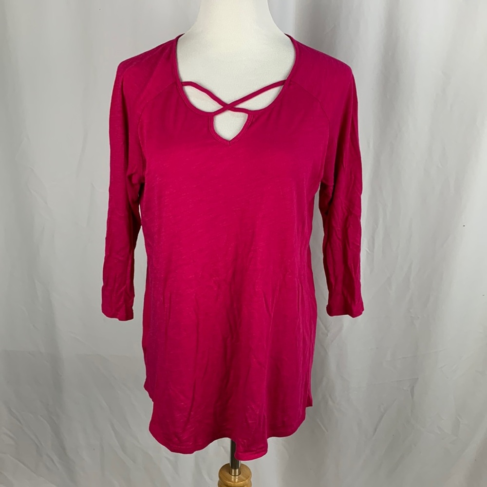NWOT EB 3/4 Sleeve Tee Shirt